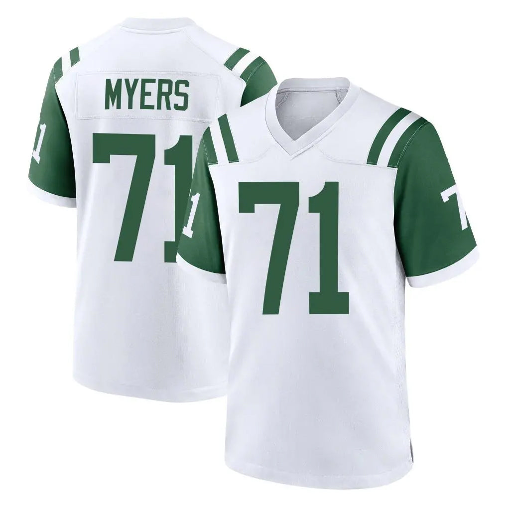 Qdoa NY.Jets #71 Josh Myers Player White Classic Home Game Stitched Jerseys