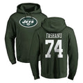 Qdoa NY.Jets #74 Olu Fashanu Player Green LOGO Pullover Hoodies Limited Game Stitched Jerseys