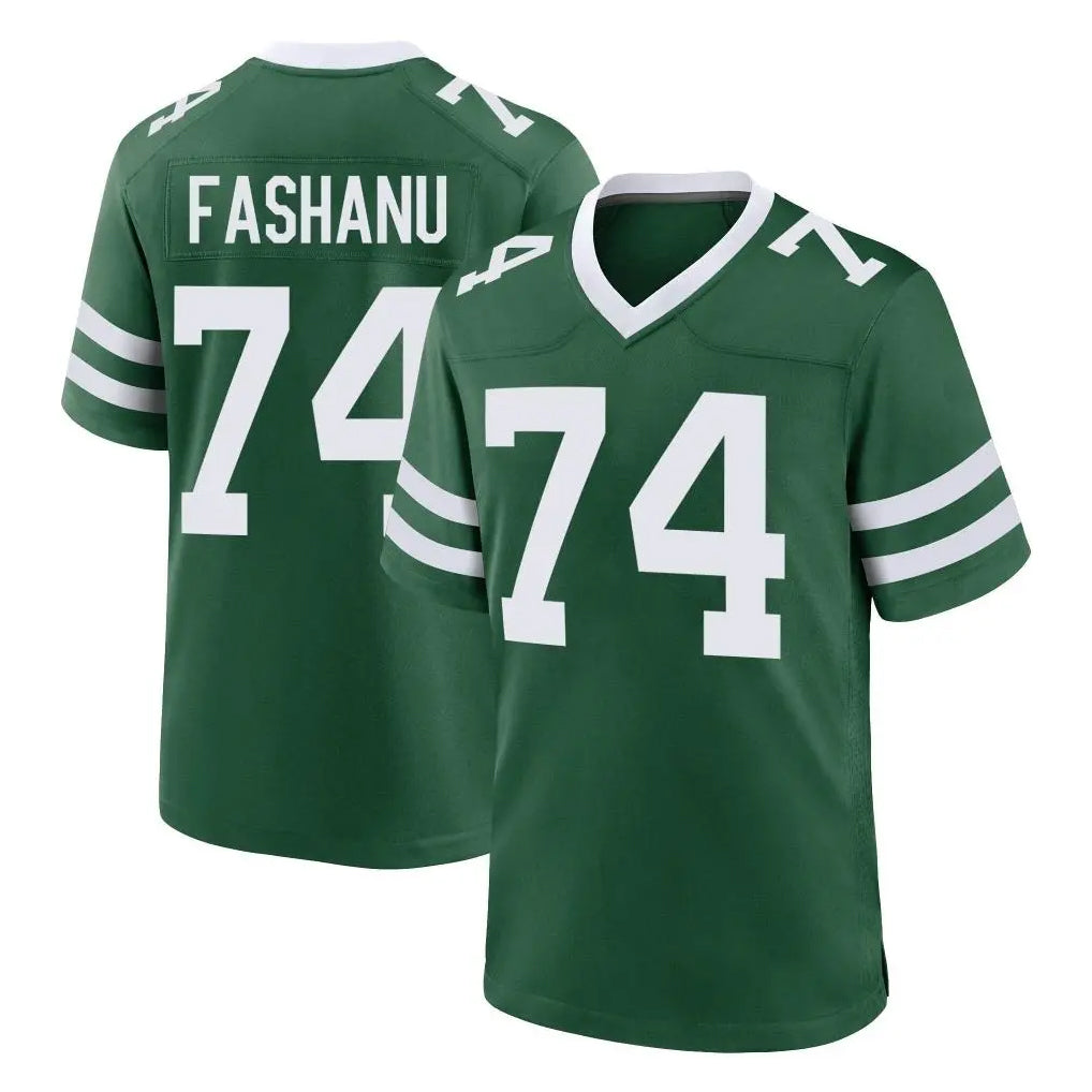 Qdoa NY.Jets #74 Olu Fashanu Player Green Legacy Home Game Stitched Jerseys