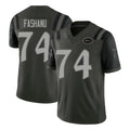 Qdoa NY.Jets #74 Olu Fashanu Player Green Limited 2025 Rivalries Collection Home Game Stitched Jerseys