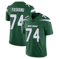 Qdoa NY.Jets #74 Olu Fashanu Player Green Limited Vapor Home Game Stitched Jerseys