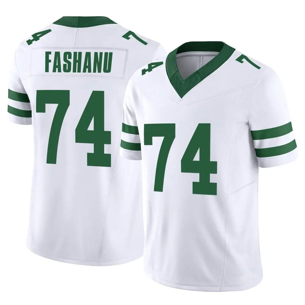 Qdoa NY.Jets #74 Olu Fashanu Player White Legacy Limited Vapor F.U.S.E. Home Game Stitched Jerseys