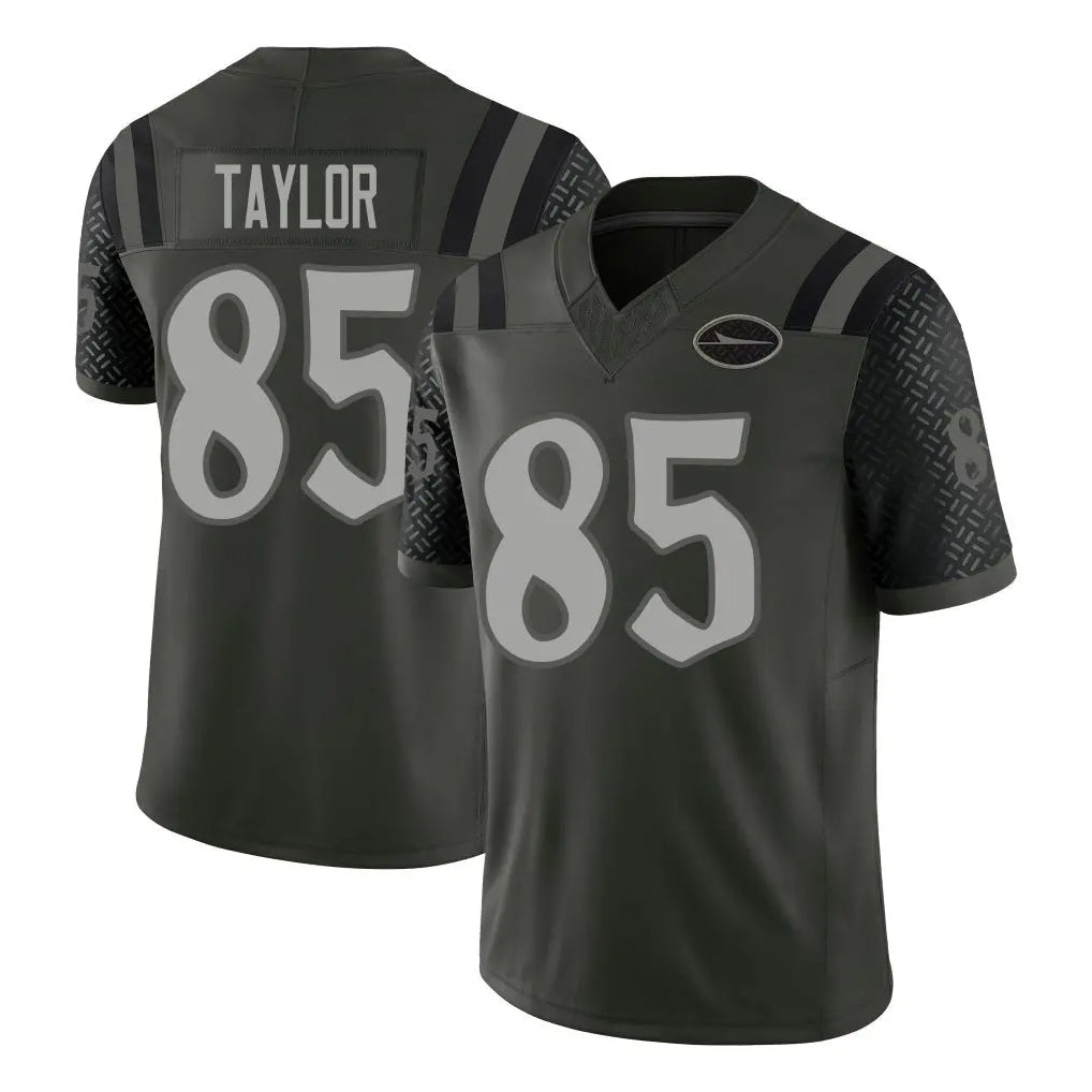 Qdoa NY.Jets #85 Mason Taylor Player Green Limited 2025 Rivalries Collection Home Game Stitched Jerseys