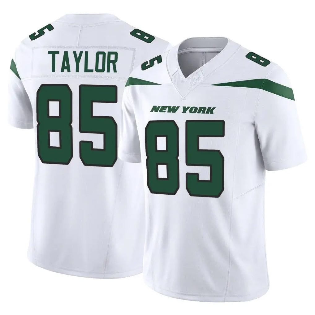 Qdoa NY.Jets #85 Mason Taylor Player White Limited Vapor F.U.S.E. Home Game Stitched Jerseys