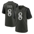 Qdoa NY.Jets #8 Andre Cisco Player Green 2025 Rivalries Collection Home Game Stitched Jerseys