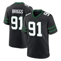 Qdoa NY.Jets #91 Jowon Briggs Player Black Legacy Home Game Stitched Jerseys
