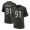 Qdoa NY.Jets #91 Jowon Briggs Player Green 2025 Rivalries Collection Home Game Stitched Jerseys