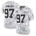 Qdoa NY.Jets #97 Harrison Phillips Player Arctic Camo Salute to Service Limited Game Stitched Jerseys