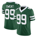 Qdoa NY.Jets #99 T'Vondre Sweat Player Green Legacy Limited Vapor F.U.S.E. Home Game Stitched Jerseys