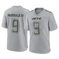 Qdoa NY.Jets #9 Will McDonald IV Player Gray Limited Atmosphere Fashion Home Game Stitched Jerseys