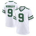 Qdoa NY.Jets #9 Will McDonald IV Player White Legacy Home Game Stitched Jerseys