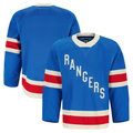 Qdoa NY.Rangers Blue Centennial Authentic Pro Jerseys