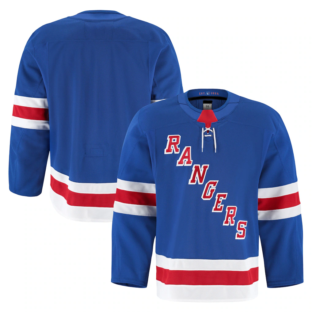 Qdoa NY.Rangers Royal Home Authentic Pro Jerseys