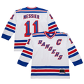 Qdoa NY.Rangers #11 Mark Messier White 1993-94 Power Play Jerseys
