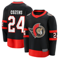 Qdoa O.Senators #24 Dylan Cozens Black Home Breakaway Jerseys