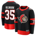 Qdoa O.Senators #35 Linus Ullmark Black Home Premier Breakaway Player Jerseys