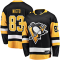 Qdoa P.Penguins #83 Matt Nieto Black Home Breakaway Jerseys