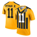 Qdoa P.Steelers #11 Michael Pittman Jr. Player Gold Legend Limited 1933 Throwback Performance Home Game Stitched Jerseys