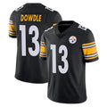 Qdoa P.Steelers #13 Rico Dowdle Player Black Limited Vapor Untouchable Home Game Stitched Jerseys