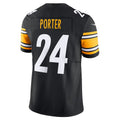 Qdoa P.Steelers #24 Joey Porter Jr. Black Vapor F.U.S.E. Limited Stitched Jerseys