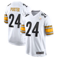 Qdoa P.Steelers #24 Joey Porter Jr. White Away Game American Stitched Jerseys