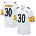 Qdoa P.Steelers #30 Jaylen Warren Player Game White Stitched Jerseys