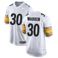 Qdoa P.Steelers #30 Jaylen Warren White Game American Stitched Jersey