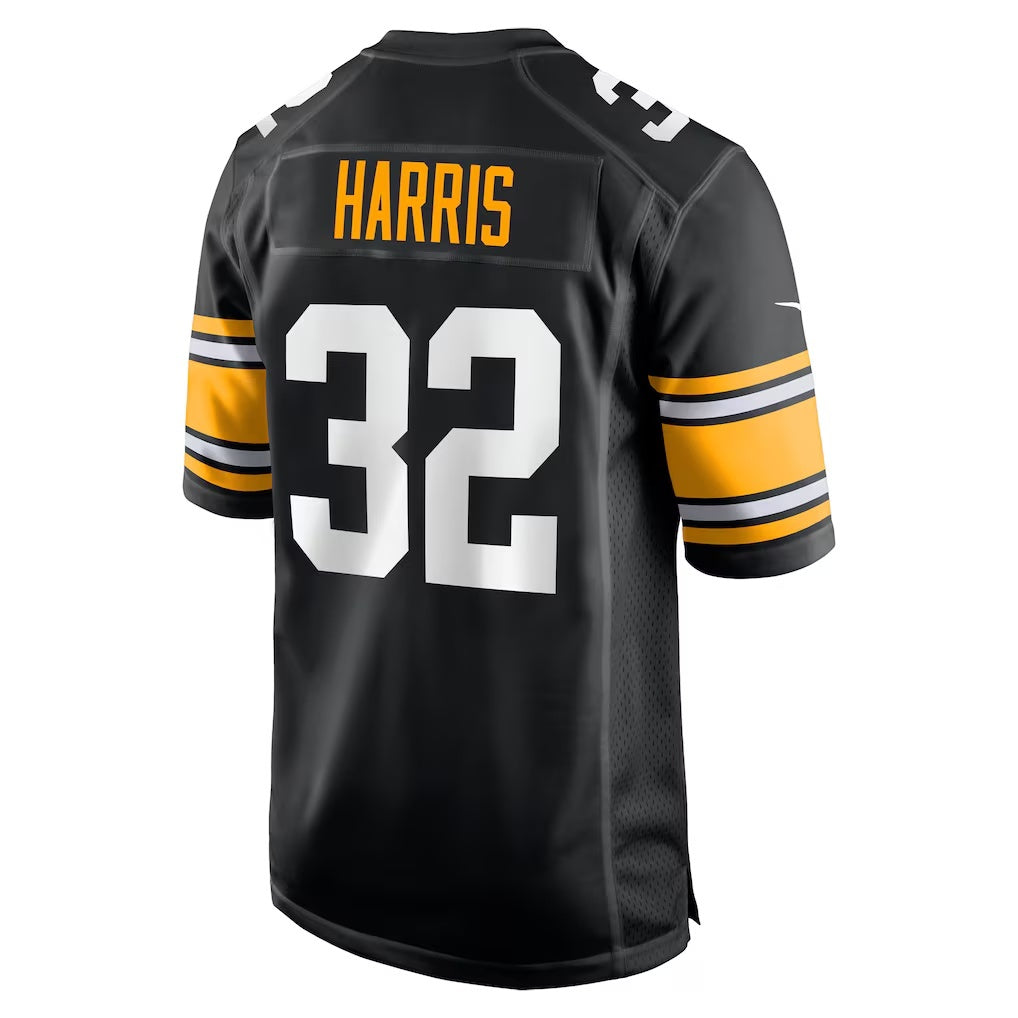 Qdoa P.Steelers #32 Franco Harris Black Alternate Retired Player Stitched Jerseys