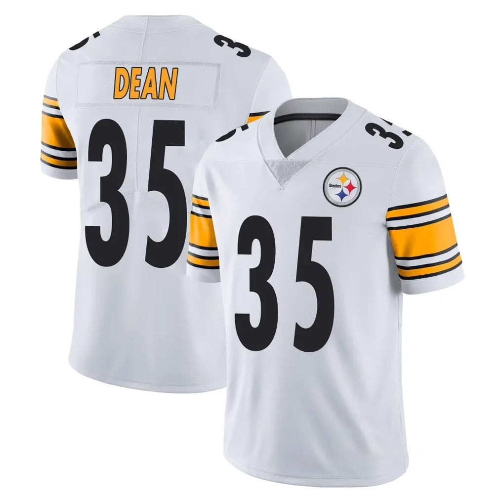 Qdoa P.Steelers #35 Jamel Dean Player White Limited Vapor Untouchable Home Game Stitched Jerseys