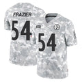 Qdoa P.Steelers #54 Zach Frazier Player Arctic Camo Limited Salute To Service Home Game Stitched Jerseys