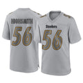 Qdoa P.Steelers #56 Alex Highsmith Player Gray Atmosphere Fashion Home Game Stitched Jerseys
