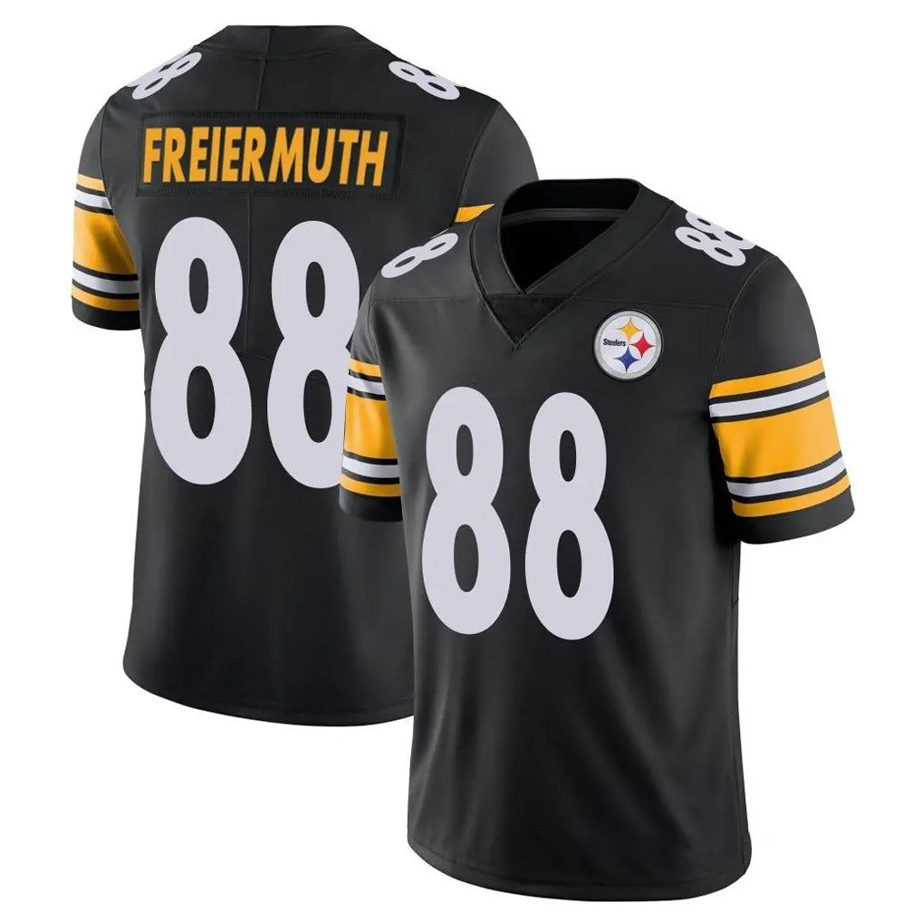 Qdoa P.Steelers #88 Pat Freiermuth Player Black Limited Vapor Untouchable Home Game Stitched Jerseys