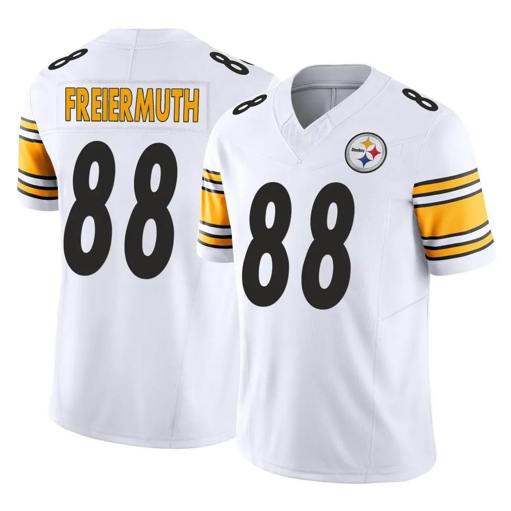 Qdoa P.Steelers #88 Pat Freiermuth Player White Limited Vapor F.U.S.E. Home Game Stitched Jerseys