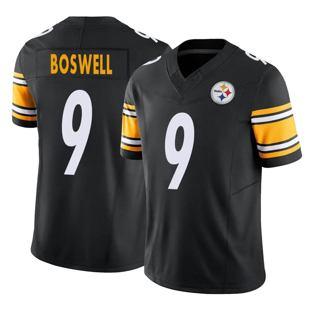 Qdoa P.Steelers #9 Chris Boswell Player Black Limited Vapor F.U.S.E. Home Game Stitched Jerseys