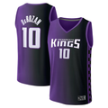 Qdoa S.Kings #10 DeMar DeRozan Fanatics Purple Fast Break Replica Jerseys - Statement Edition