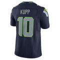 Qdoa S.Seahawks #10 Cooper Kupp Player Navy Vapor F.U.S.E. Limited Stitched Jerseys