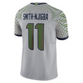 Qdoa S.Seahawks #11 Jaxon Smith-Njigba Player Grey Rivalries Collection Limited Stitched Jerseys