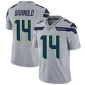 Qdoa S.Seahawks #14 Sam Darnold Player Grey Vapor Limited Football Jerseys