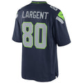 Qdoa S.Seahawks #80 Steve Largent Player Navy Home Game Stitched Jerseys