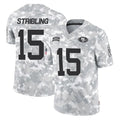 Qdoa SF.49ers #15 De'Zhaun Stribling Player Arctic Camo Limited Salute To Service Home Game Stitched Jerseys