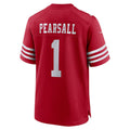 Qdoa SF.49ers #1 Ricky Pearsall 2024 Draft First Round Pick Player Game Stitched Jerseys