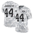 Qdoa SF.49ers #44 Kyle Juszczyk Player Arctic Camo Limited Salute To Service Home Game Stitched Jerseys