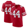 Qdoa SF.49ers #44 Kyle Juszczyk Player Red Game Home Stitched Jerseys