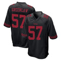 Qdoa SF.49ers #57 Dre Greenlaw Player Arctic Camo Limited Salute to Service Pullover Hoodies Game Stitched Jerseys