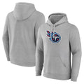 Qdoa T.Titans Light Gray LOGO Pullover Hoodies Home Game Blank Player Stitched Jerseys
