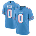 Qdoa T.Titans #0 Calvin Ridley Player Light Blue 2026 Game Home Stitched Jerseys