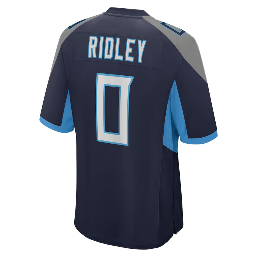Qdoa T.Titans #0 Calvin Ridley Player Navy Home Game Stitched Jerseys