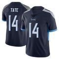 Qdoa T.Titans #14 Carnell Tate Player Navy Limited Vapor Untouchable Home Game Stitched Jerseys