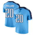 Qdoa T.Titans #20 Tony Pollard Player Light Blue Limited Color Rush Home Game Stitched Jerseys