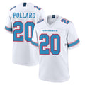 Qdoa T.Titans #20 Tony Pollard Player White 2026 Game Home Stitched Jerseys